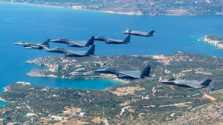 Δείτε εντυπωσιακές φωτογραφίες με F-35, F-15 και F-16 από την Ελληνοαμερικανική άσκηση «Poseidon's Rage 22»