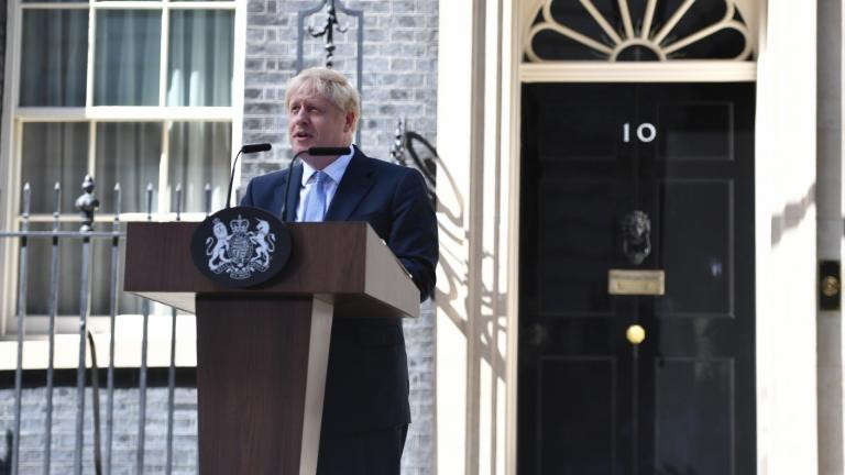 boris johnson downing street 10