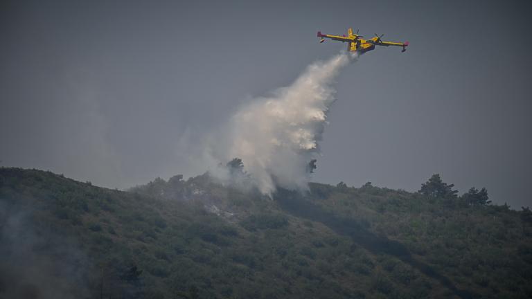 Οριοθετήθηκε η φωτιά στη Σάμο 