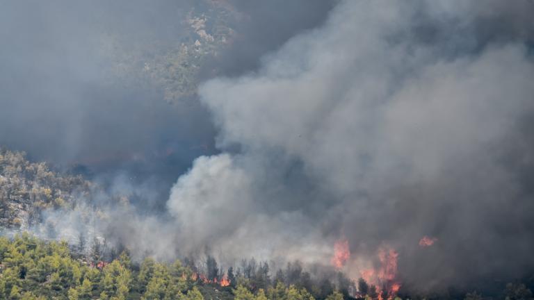 Φωτιά τώρα στην Ανατολική Μάνη