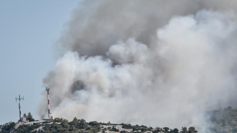 Φωτιά τώρα στο Μαρκόπουλο 