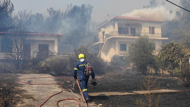 Φωτιά στη Λέσβο – Εκκενώνεται η Βρίσα 