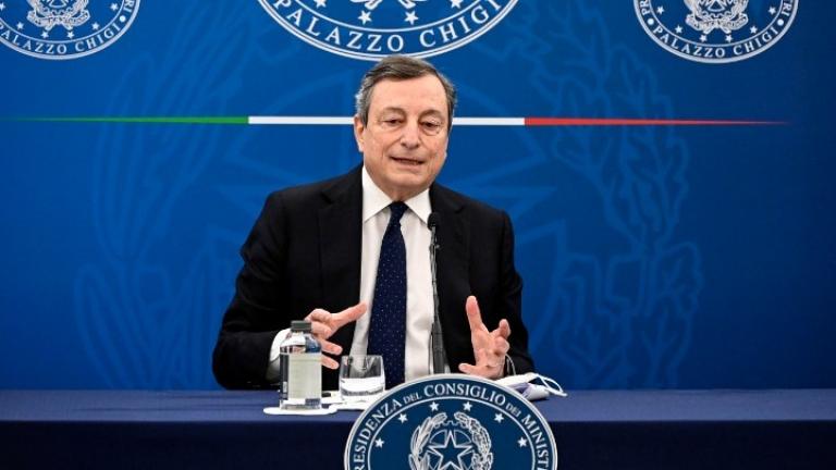 Πολιτική κρίση στην Ιταλία: Εμμένει στην απόφασή του να παραιτηθεί ο Μάριο Ντράγκι