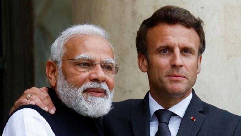 Ουκρανία: Ο πρόεδρος της Γαλλίας Εμανουέλ Μακρόν και ο πρωθυπουργός της Ινδίας Ναρέντρα Μόντι θέλουν να «συνεργαστούν για να λάβει τέλος η σύρραξη»