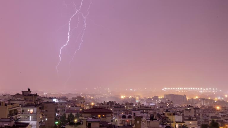 Βροχή και χαλάζι στην Κεντρική Μακεδονία πριν τον καύσωνα