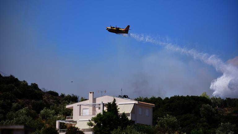 Υπό έλεγχο η φωτιά στα Πυργιώτικα Αργολίδας - Συνεχίζονται οι προσπάθειες κατάσβεσης