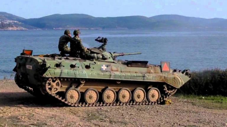 Ερωτηση ΣΥΡΙΖΑ για εσπευσμένη απόσυρση των τεθωρακισμένων οχημάτων BMP1 από τα νησιά του ανατολικού Αγαιου
