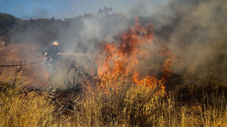 Πολύ υψηλός κίνδυνος πυρκαγιάς σήμερα για πέντε περιφέρειες της χώρας