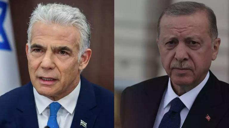 Νέα προσπάθεια του Ερντογάν να αναθερμάνει τις σχέσεις του με το Ισραήλ - Θα συναντηθεί με τον πρωθυπουργό Λαπίντ