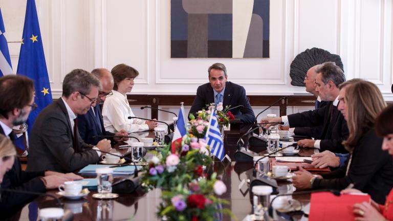 Ενεργειακή κρίση, Ουκρανία και τουρκικές απειλές στην ατζέντα της συνάντησης του πρωθυπουργού με την Γαλλίδα ΥΠΕΞ