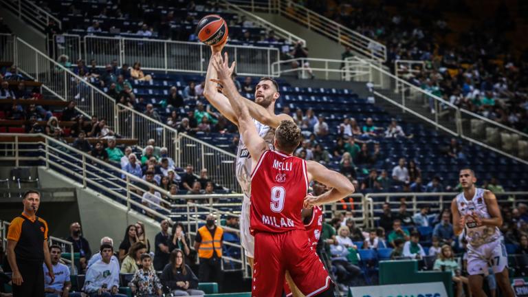 Ο Παναθηναϊκός έχασε από την Αρμάνι 64-77