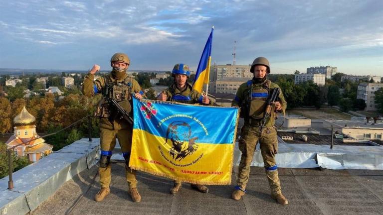 Οι Ουκρανοί απελευθέρωσαν την στρατηγικής σημασίας πόλη Ιζιουμ στα ανατολικά της χώρας