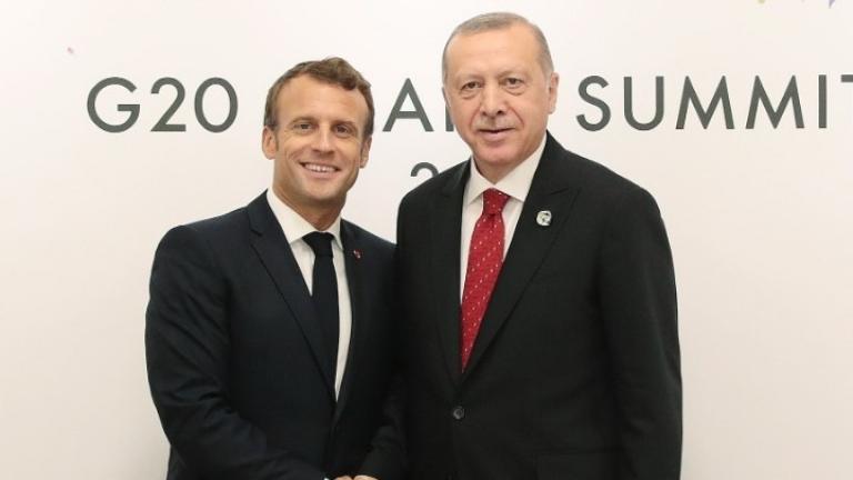 G20 - Μακρόν σε Ερντογάν: Να αποφευχθεί οποιαδήποτε αναθέρμανση των εντάσεων στην ανατολική Μεσόγειο