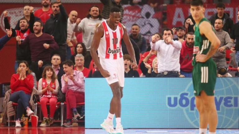 Ολυμπιακός-Παναθηναϊκός ΟΠΑΠ 68-66: «Ερυθρόλευκος» νικητής στο θρίλερ του ΣΕΦ