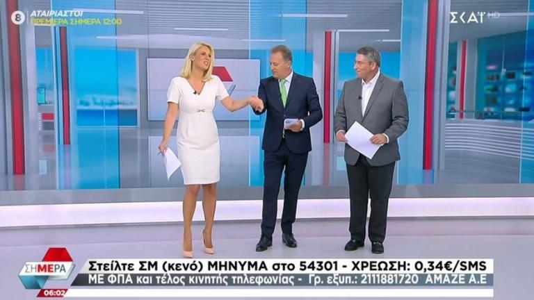 ΣΚΑΪ: Βγάζουν εκτός εκπομπής την Ντόρα Κουτροκόη....