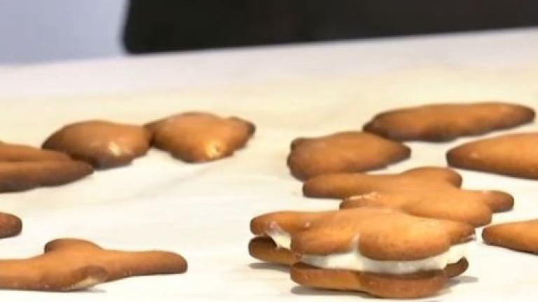 Γεμιστά μπισκότα Gingerbread 