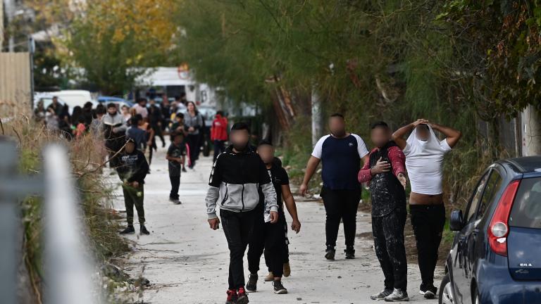 Ένταση στον καταυλισμό των Ρομά στο Χαλάνδρι