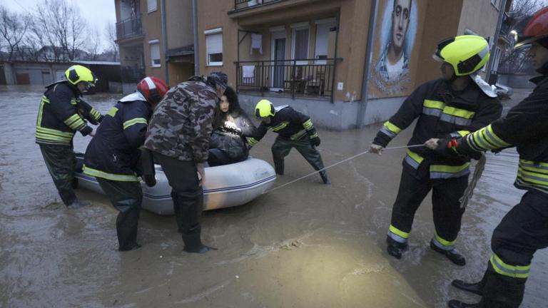 Σερβία: Πλημύρες με ένα νεκρό και έναν αγνοούμενο