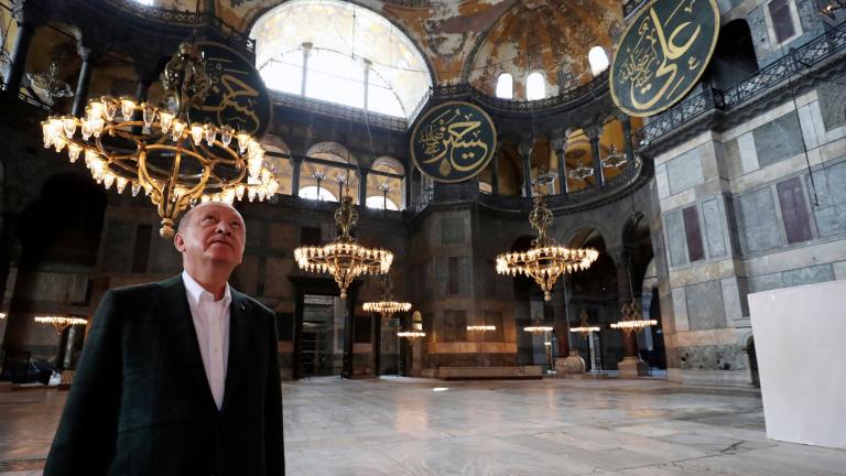 erdogan agia sofia