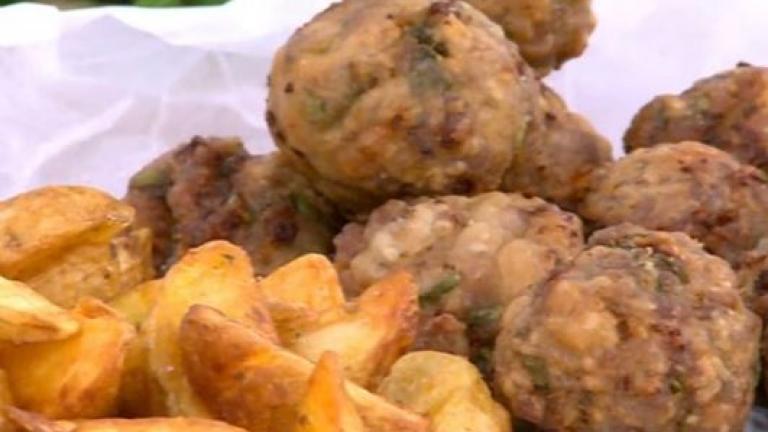 Kεφτεδάκια με πατάτες
