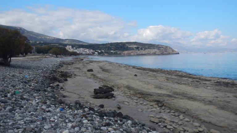 Εξαφανίστηκε η...θάλασσα στην Κρήτη 