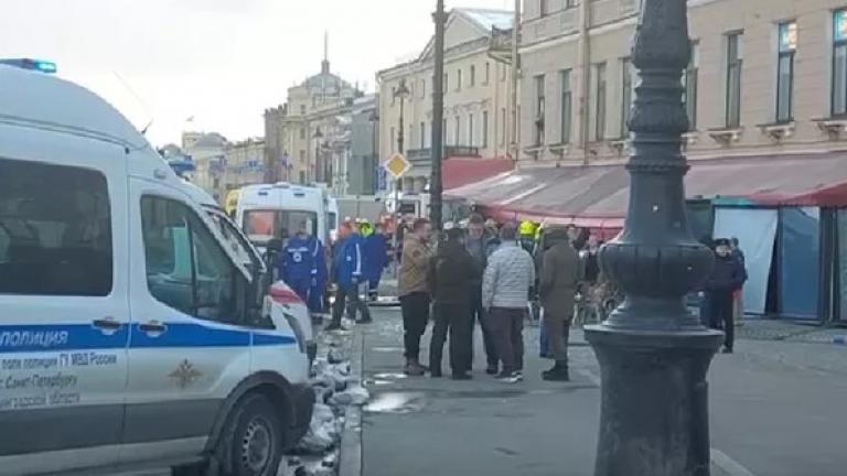 έκρηξη σε καφετέρια