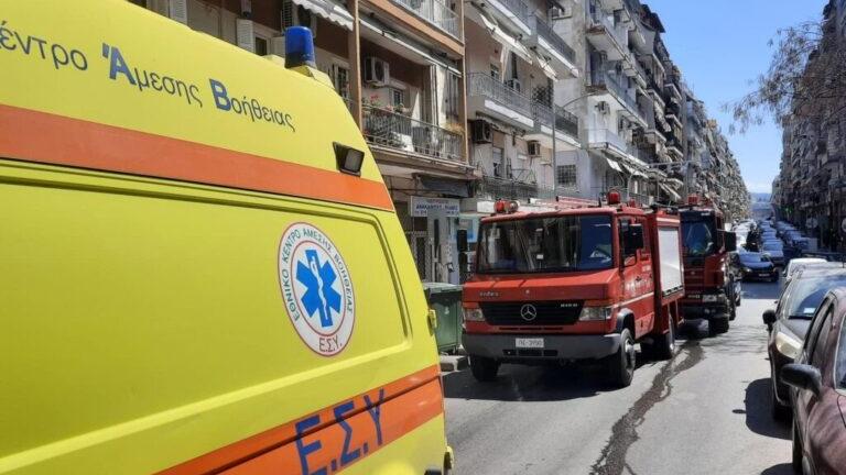 Θεσσαλονίκη: Φιάλη υγραερίου εξερράγη σε διαμέρισμα