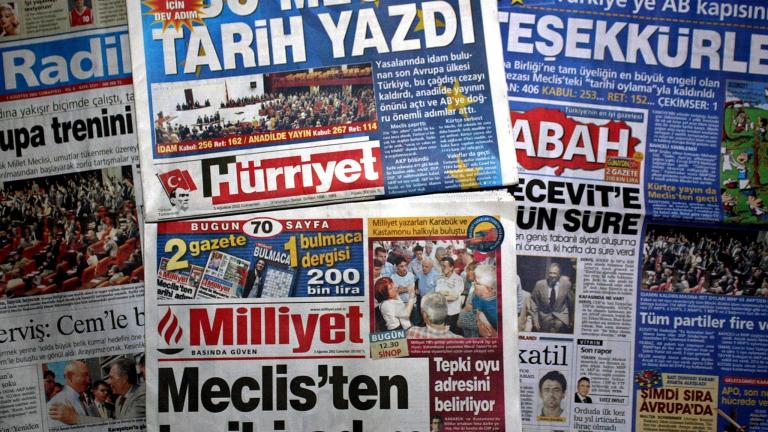 turkey news paper erdogan