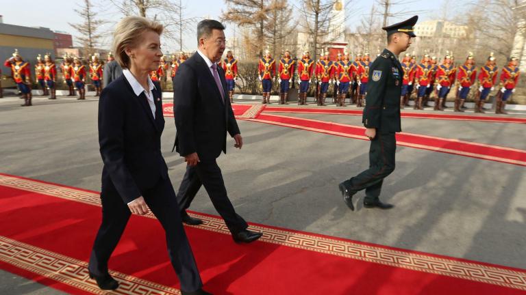 ursula von der leyen CHINA