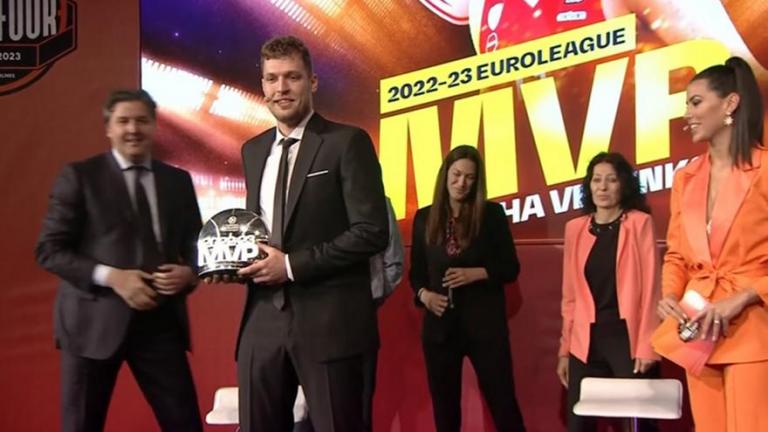 Euroleague: MVP ο Σάσα Βεζένκοφ (ΒΙΝΤΕΟ)