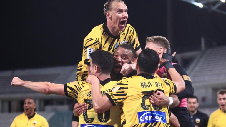 ΑΕΚ-ΠΑΟΚ 2-0: Με ψυχή και πάθος το νταμπλ έγινε «κιτρινόμαυρο»