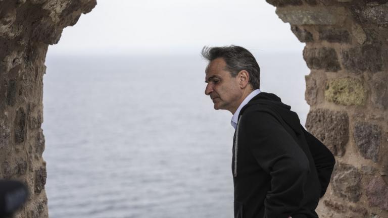 mitsotakis lesvos