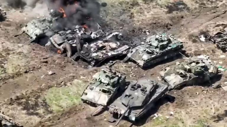 russia ukraine war leopard tanks