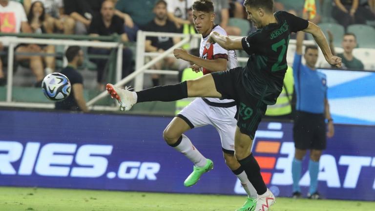 Παναθηναϊκός-Ράγιο Βαγιεκάνο 0-1: Του έλειψε μόνο το γκολ