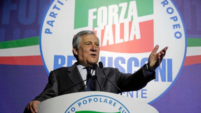 Ιταλία: Ο υπουργός Εξωτερικών Ταγιάνι διαδέχτηκε τον Σίλβιο Μπερλουσκόνι στην ηγεσία του κόμματος Forza Italia	
