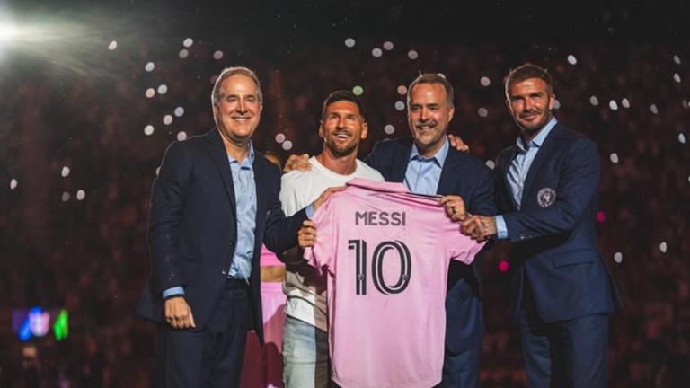 Λιονέλ Μέσι: Η απίθανη παρουσίαση από την Ίντερ Μαϊάμι (BINTEO)