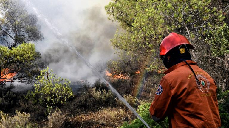 Φωτιά στον Αστακό Αιτωλοακαρνανίας