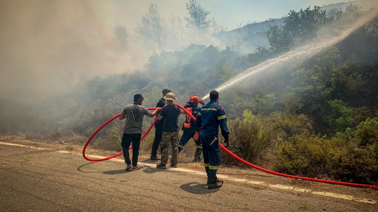 Πυρκαγιά στον Μαχαιρά Αιτωλοακαρνανίας	