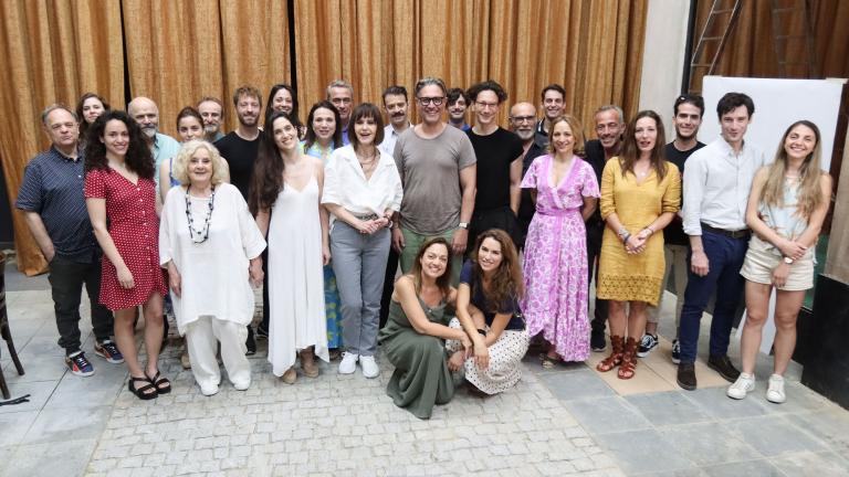 Η πρώτη ανάγνωση του σεναρίου της σειράς «Οι Πανθέοι»