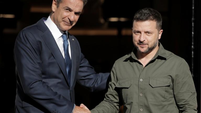 ZELENSKY MITSOTAKIS ATHENS