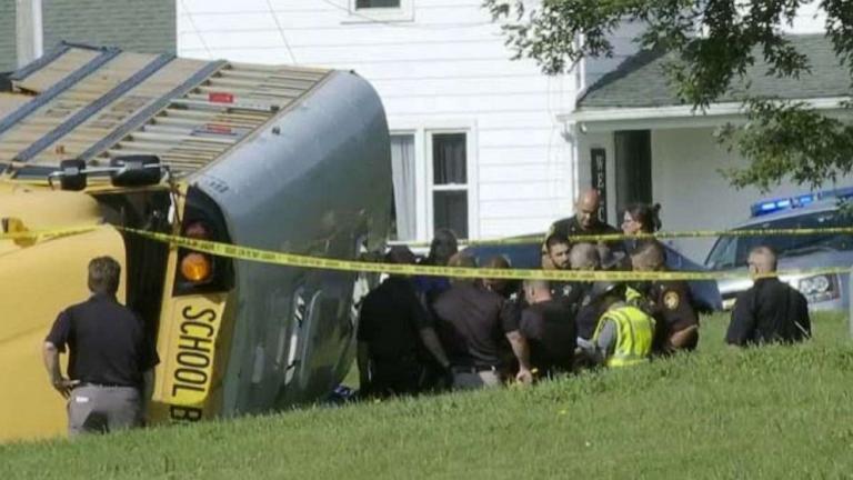 ohio school bus accident