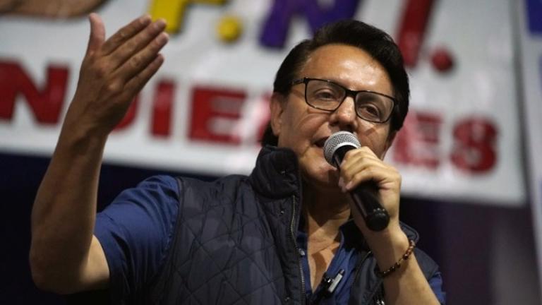  Δολοφονήθηκε ο υποψήφιος για την προεδρία του Ισημερινού Φερνάντο Βιγιαβισένσιο