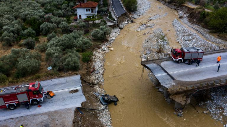 Εκτεταμένες καταστροφές στη Μαγνησία απο την κακοκαιρία Daniel