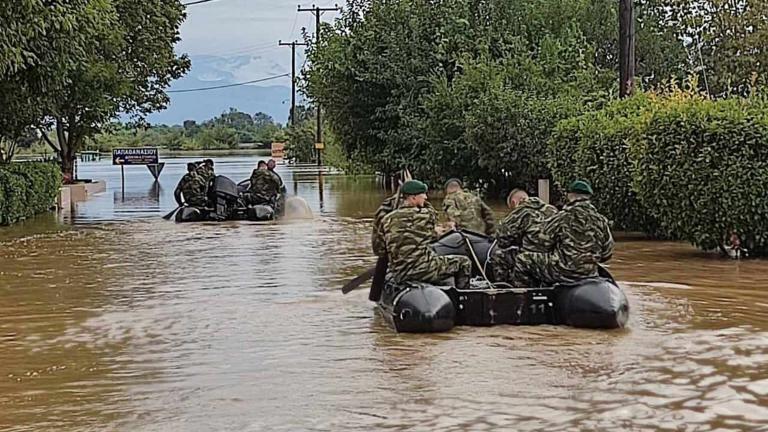 Ενισχύεται η συνδρομή των Ενόπλων Δυνάμεων στην αντιμετώπιση των επιπτώσεων της κακοκαιρίας