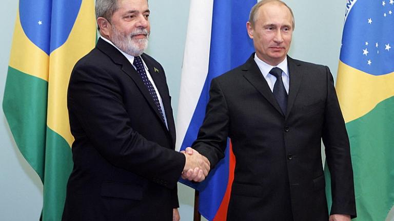 lula da silva PUTIN