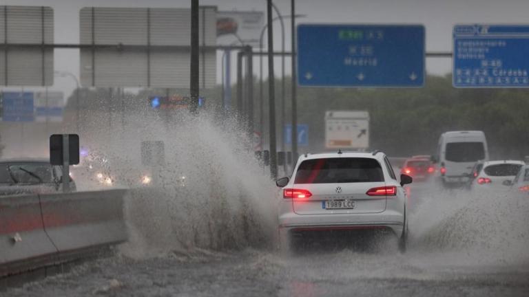 madrid rain