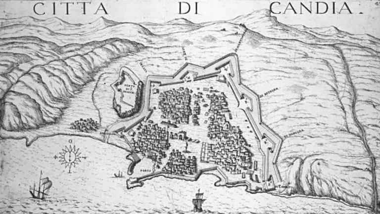 16 Σεπτεμβρίου 1669: Παραδίδεται, από τους Βενετούς στους Οθωμανούς Τούρκους, ο Χάνδακας (Ηράκλειο), μετά από 21 χρόνια συνεχούς πολιορκίας, που αποτελεί παγκόσμιο ρεκόρ