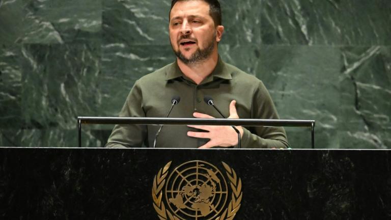 zelensky un