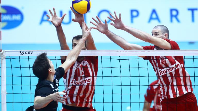 Volley League: Άνετα στο ντέρμπι ο Ολυμπιακός