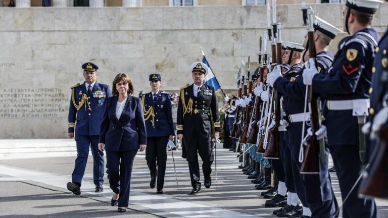 Ημέρα των Ενόπλων Δυνάμεων: Μηνύματα της ΠτΔ Κ. Σακελλαροπούλου και του πρωθυπουργού Κυρ. Μητσοτάκη